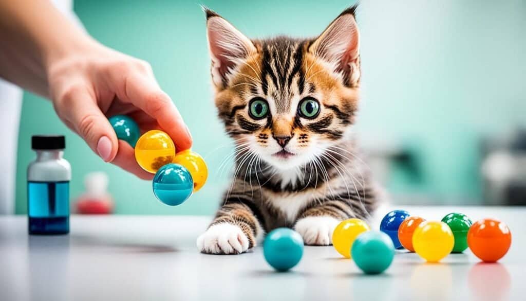 Booster vaccinations for kittens