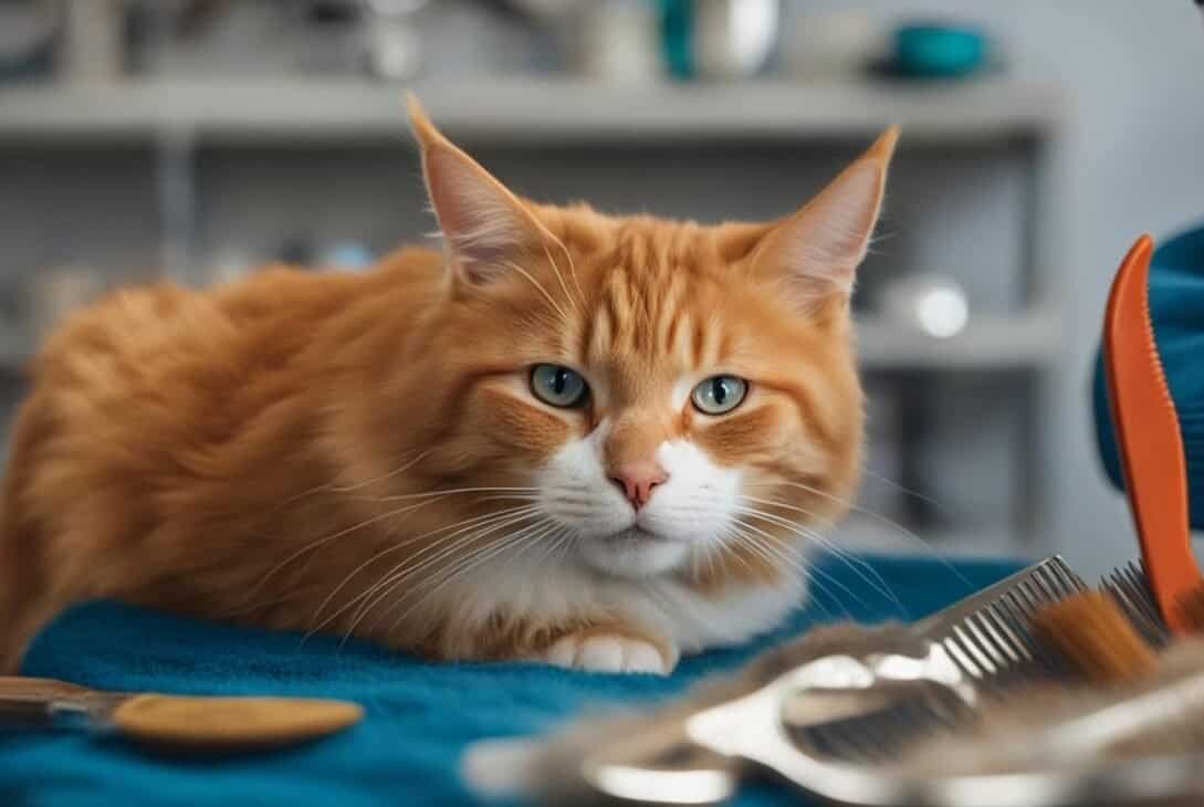 Cat Brushing and Comb Maintenance