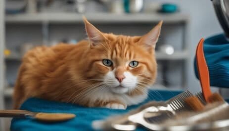 Cat Brushing and Comb Maintenance