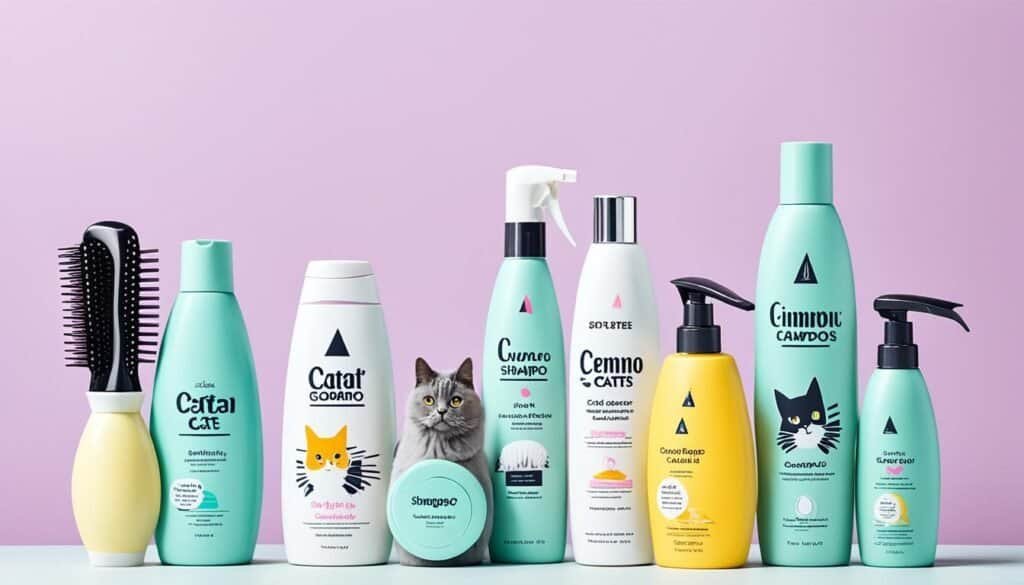 cat grooming supplies