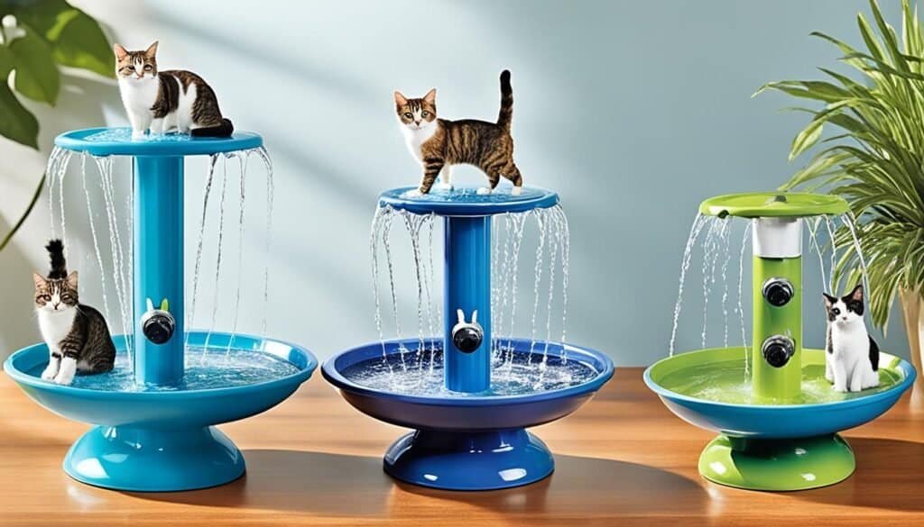 cat water fountains