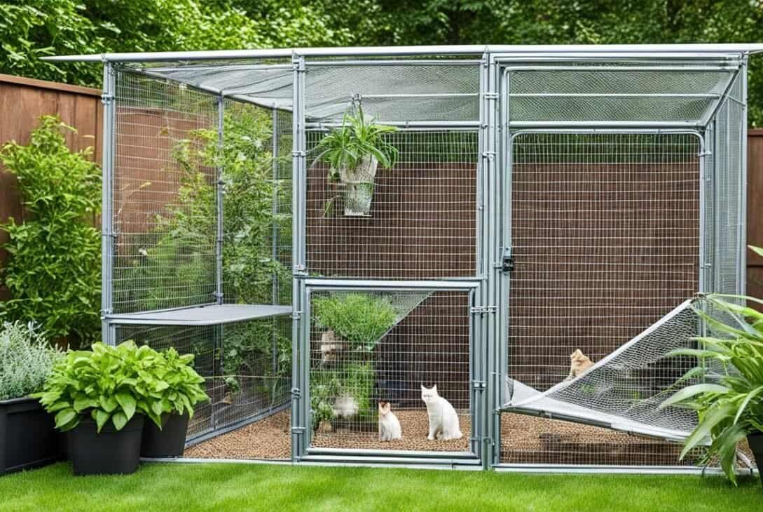 Cat Safe Outdoor Enclosures