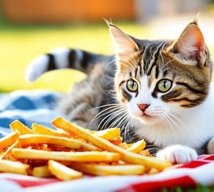 can cats eat french fries?