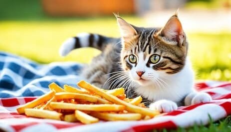 can cats eat french fries?