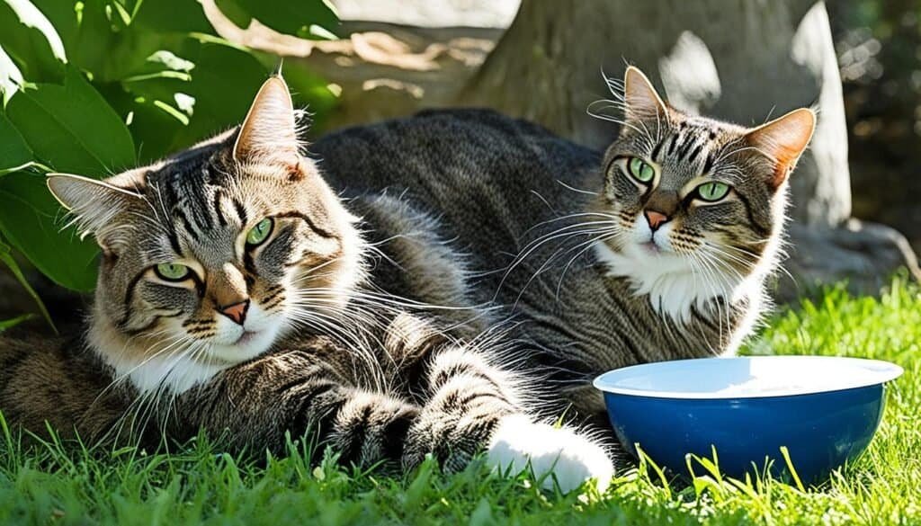 keeping cats cool in hot weather