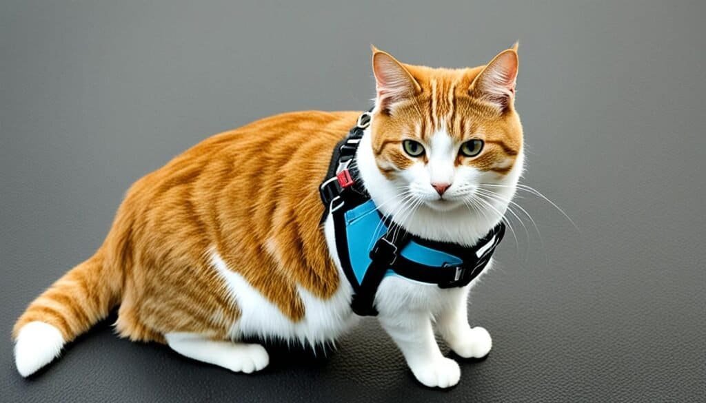 secure cat harness image