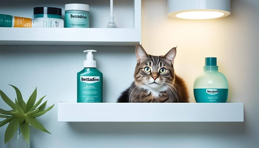 storing betadine for cats