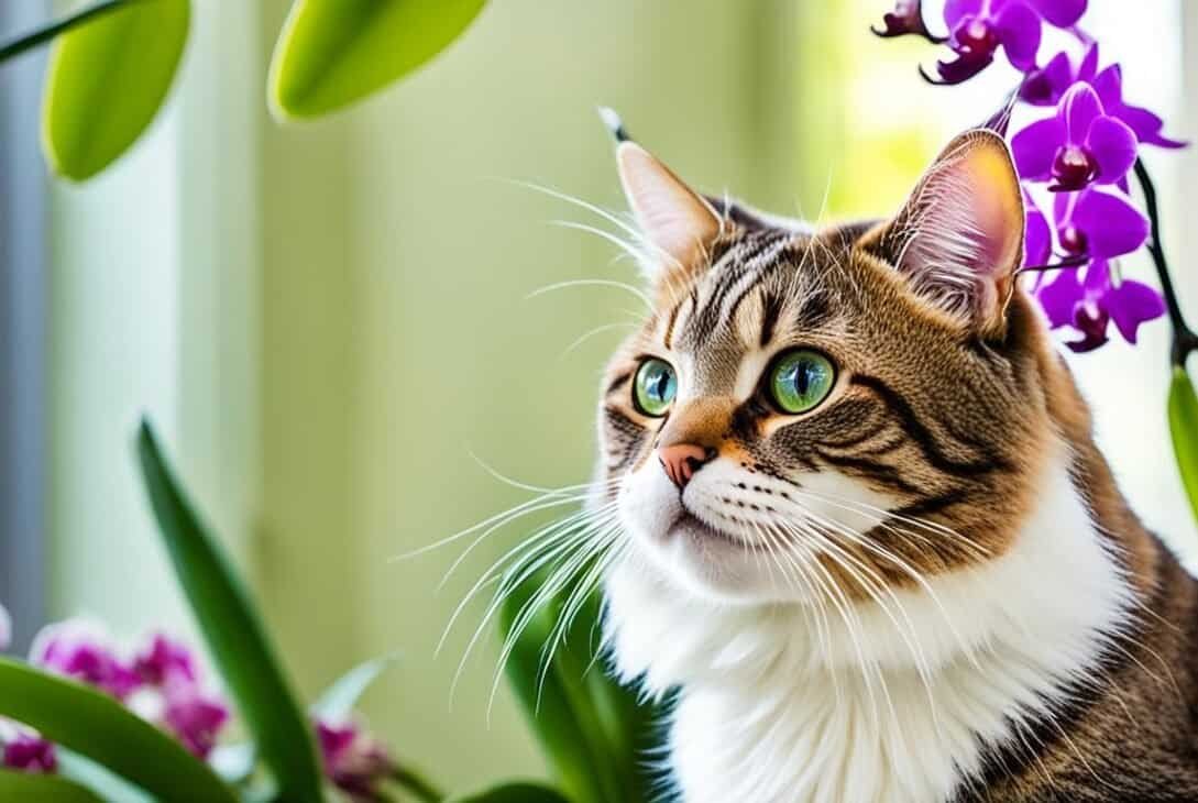 are orchids poisonous to cats