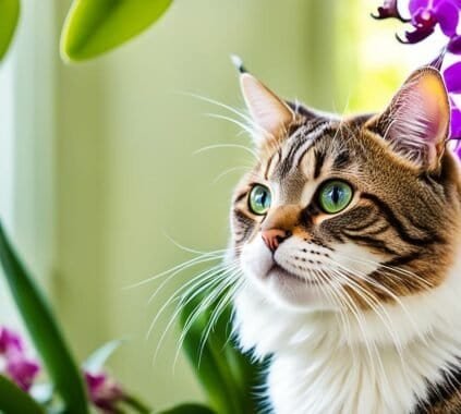 are orchids poisonous to cats